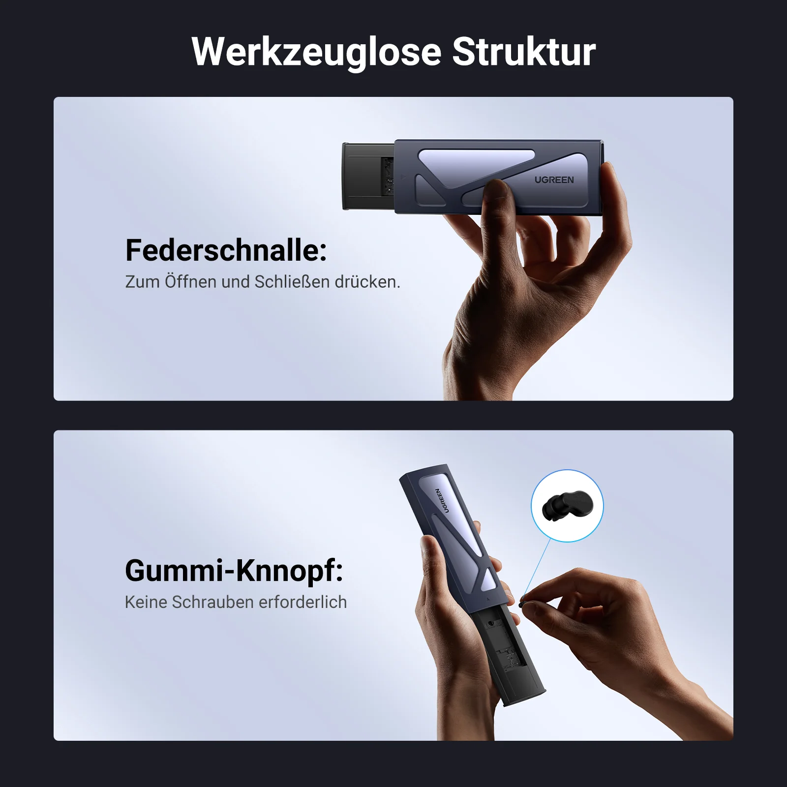 M.2 NVMe SSD Gehäuse-Adapter - Image 6