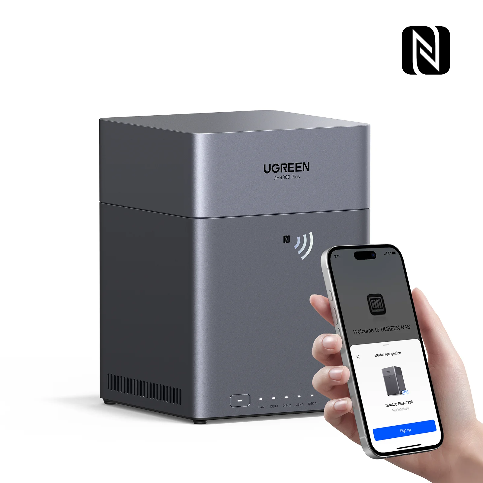UGREEN NASync DH4300 Plus 4-Bay 128TB NAS - Image 3